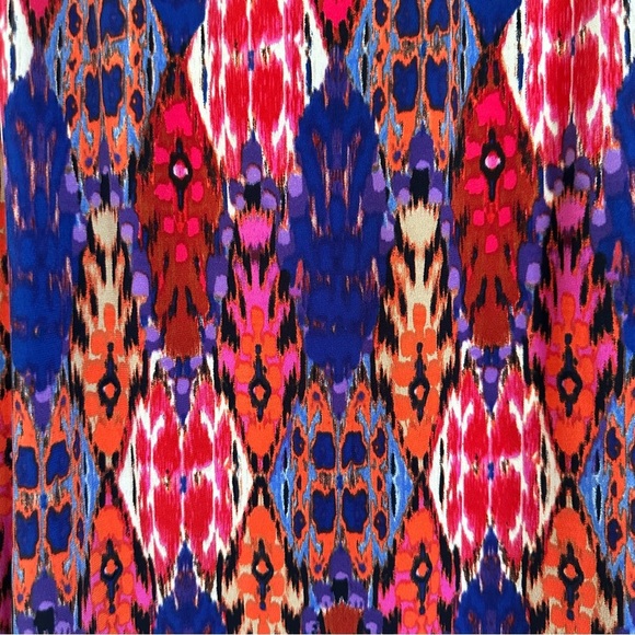 Susan Graver Maxi Skirt Liquid Knit Women 1XP Petite Pull On Stretch Jewel Tones - Picture 5 of 7